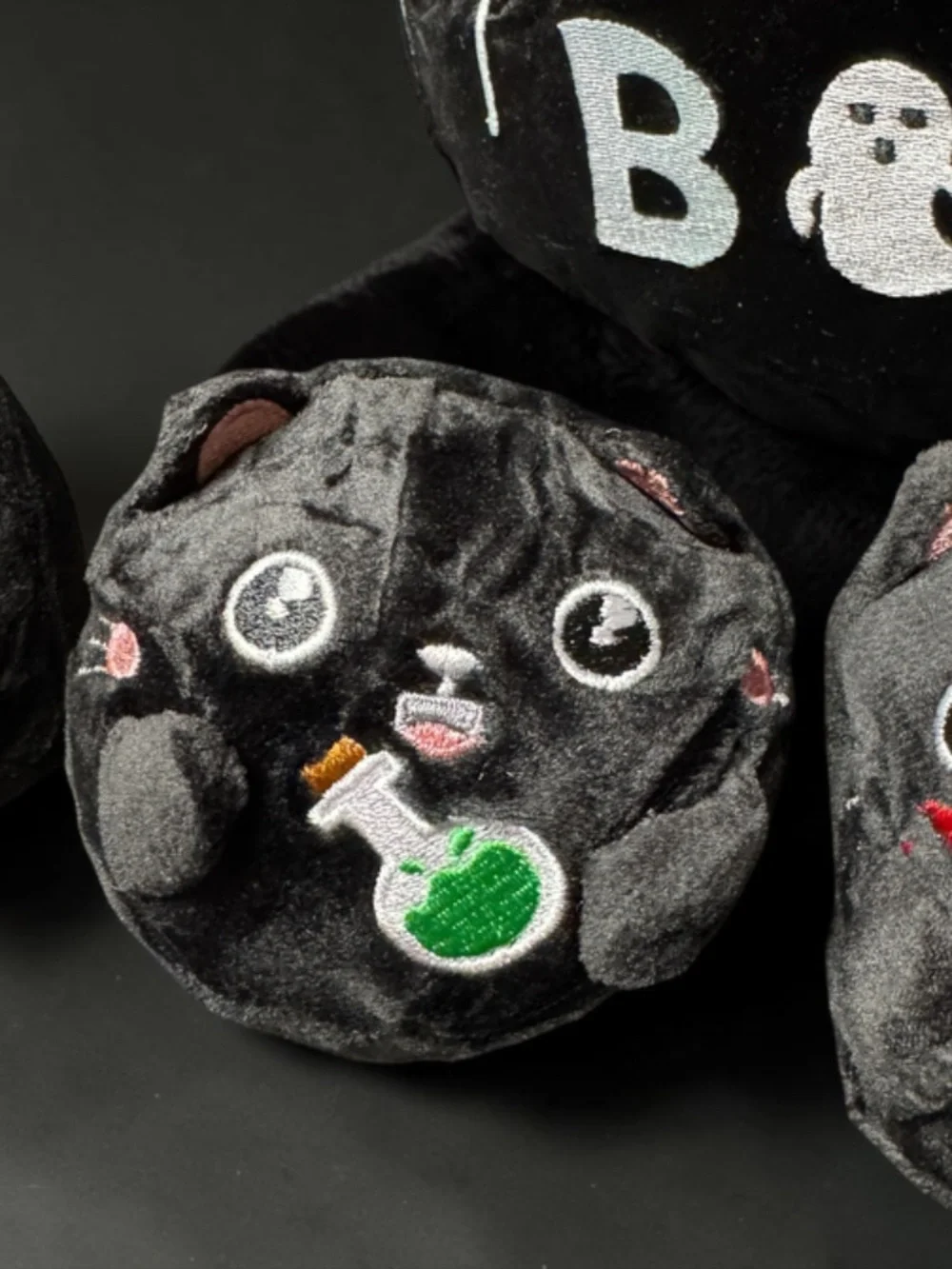 Halloween Black Cat Plush Hidden Baby Cats Squishy Plush NWT